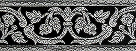 Лента жаккард с люрексом SAFISA ш.1,6см, 15м (цвет 102) арт. ГЕЛ-15275-1-ГЕЛ0028064 1