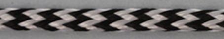 Шнуры PEGA плетеный д.0,45см (черно-белый) 25м арт. ГЕЛ-18841-1-ГЕЛ0068975 1
