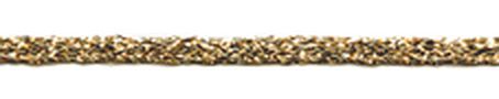 Тесьма PEGA тип декоративная люрексная, цвет золотой, 2,5 мм 25м арт. ГЕЛ-16514-1-ГЕЛ0032978