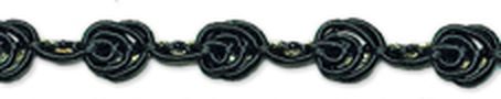 Тесьма PEGA тип отделочная, цвет черный, 8 мм 25м арт. ГЕЛ-16099-1-ГЕЛ0067422 1