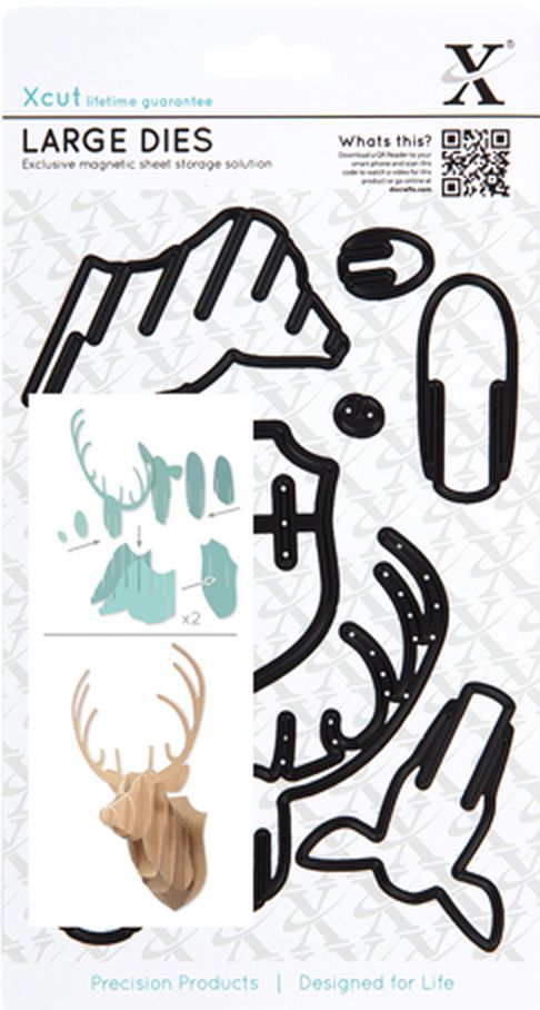 Набор ножей для вырубки "Голова оленя" арт. ГЕЛ-3391-1-ГЕЛ0071409 1