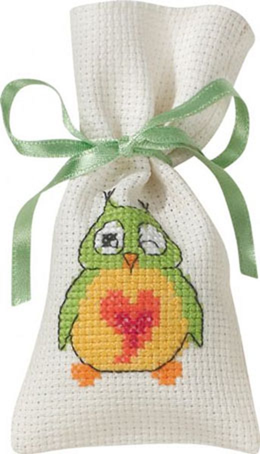 Набор для вышивания мешочка "Зелёная сова" арт. ГЕЛ-12082-1-ГЕЛ0090279 1