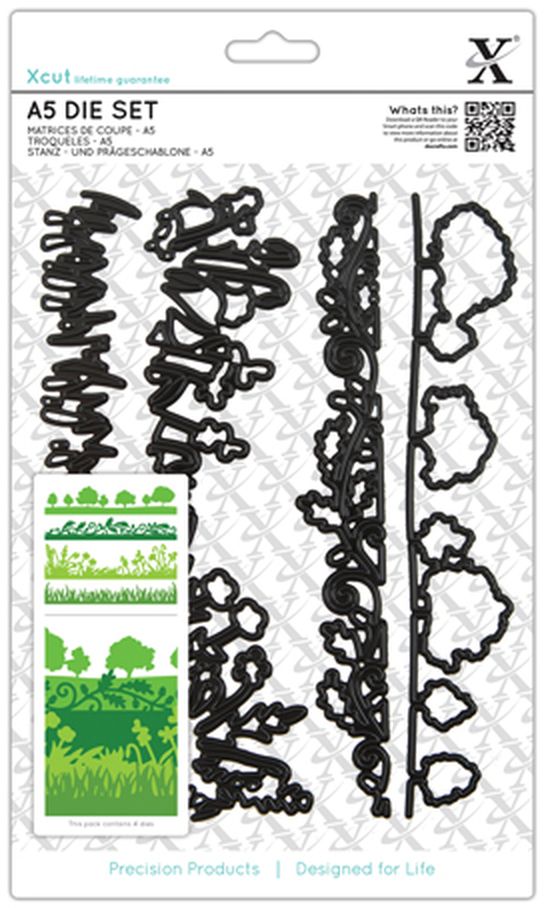 Набор ножей для вырубки "Зеленые бордюры" арт. ГЕЛ-11923-1-ГЕЛ0080775 1
