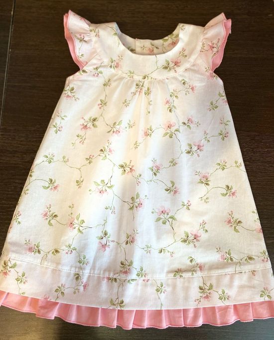 Loan baby hot sale frock design