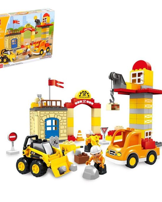 Конструктор «Городские строители», 90 деталей - СМЛ0002496920 - оптом ...