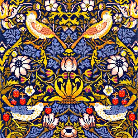 Набор для вышивания "Strawberry Thief" William Morris (Клубника) арт. ГЕЛ-18109-1-ГЕЛ0115124