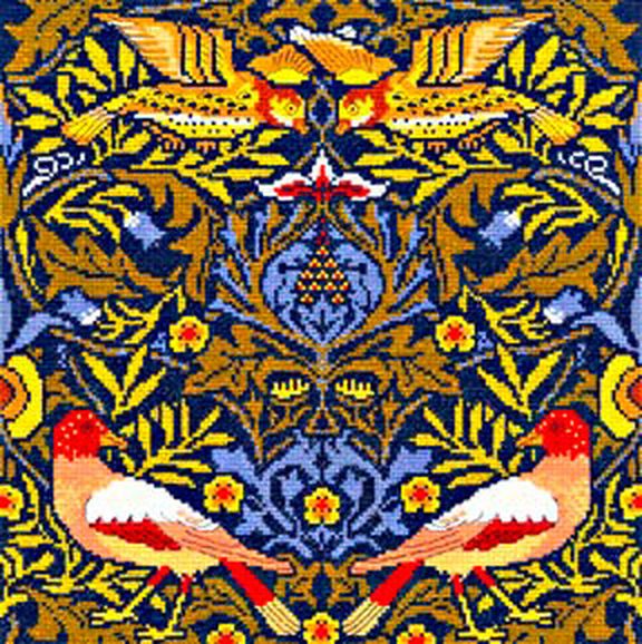 Набор для вышивания "Bird" William Morris (Птицы) арт. ГЕЛ-1641-1-ГЕЛ0115123