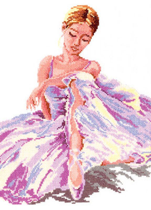 Набор для вышивания "Чудесная Игла" 065-01 "Балерина" арт. ГММ-101326-1-ГММ010885323102 1