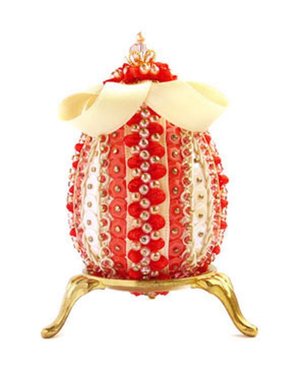 Набор для творчества декоративное яйцо "Настурция" арт. ГЕЛ-328-1-ГЕЛ0100432 1