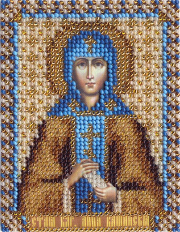 Набор для вышивания "PANNA" CM-1209 ( ЦМ-1209 ) "Икона св. Анны Кашинской" арт. ГММ-105574-1-ГММ009691301132 1