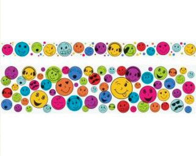 Декоративная клеевая лента "Emojis" арт. ГЕЛ-17526-1-ГЕЛ0116481 1
