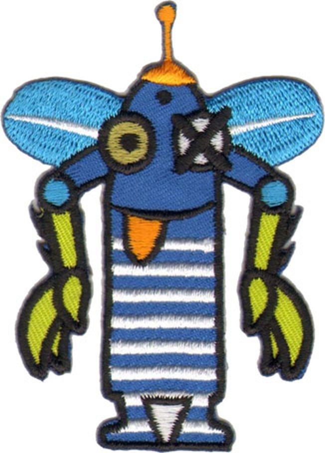 Термоаппликация HKM "Монстр с голубыми крыльями" арт. ГЕЛ-19266-1-ГЕЛ0072450 1