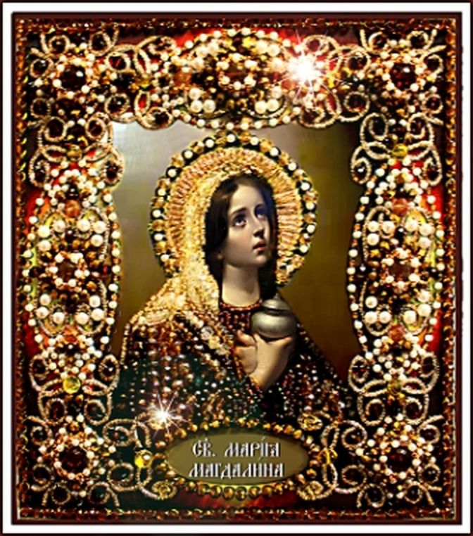 Набор для вышивания хрустальными бусинами "Святая Мария Магдалина" арт. ГЕЛ-13930-1-ГЕЛ0096393 1