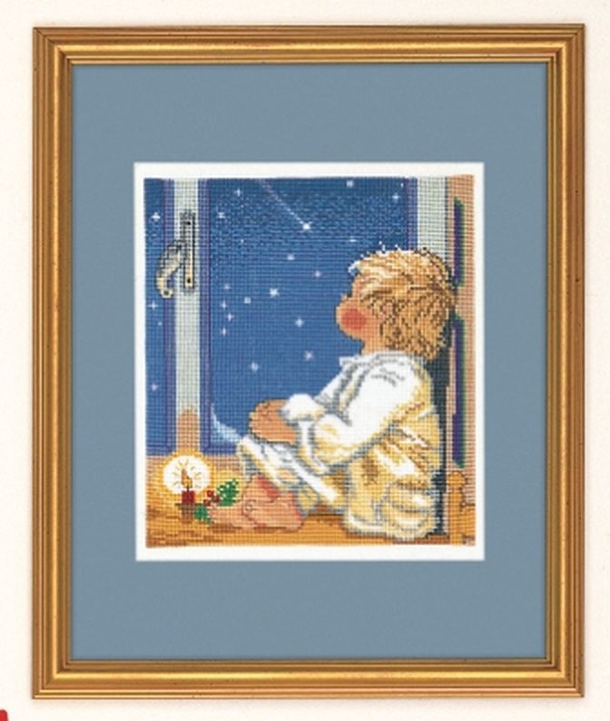 Набор для вышивания "Мальчик смотрящий на звезды" арт. ГЕЛ-13179-1-ГЕЛ0022559 1
