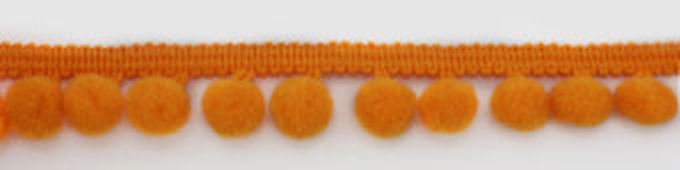 Бахрома с помпонами ш.1,8см (оранжевый) арт. ГЕЛ-862-1-ГЕЛ0062263 1