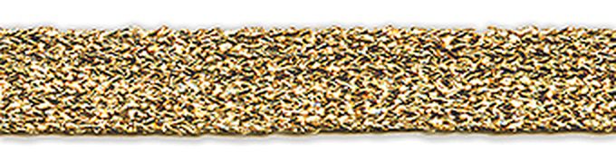 Тесьма PEGA уплощенная с люрексом, цвет золотой, 10,5 мм (25м) арт. ГЕЛ-21007-1-ГЕЛ0001862 1
