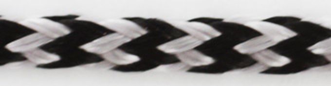 Шнуры PEGA плетеный д.0,3см (черно-белый) 25м арт. ГЕЛ-25273-1-ГЕЛ0069406 1