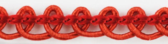 Тесьма PEGA тип отделочная, цвет красный, 5 мм 25м арт. ГЕЛ-16138-1-ГЕЛ0069456 1