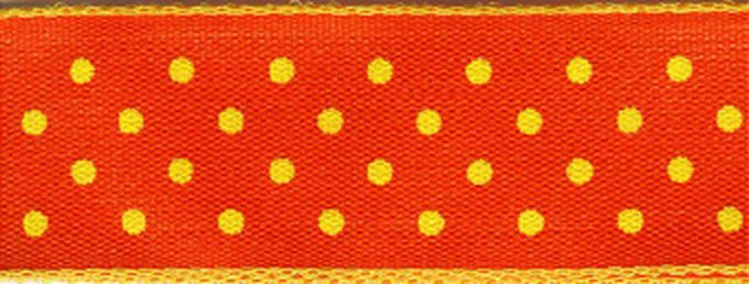 Лента с рисунком SAFISA ш.1,5см, 15м (61 оранжевый) арт. ГЕЛ-13933-1-ГЕЛ0081514 1