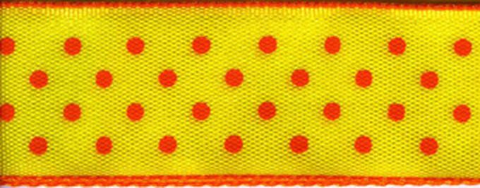 Лента с рисунком SAFISA, 25 мм, 15 м, цвет 32, желтый арт. ГЕЛ-19693-1-ГЕЛ0081516 1