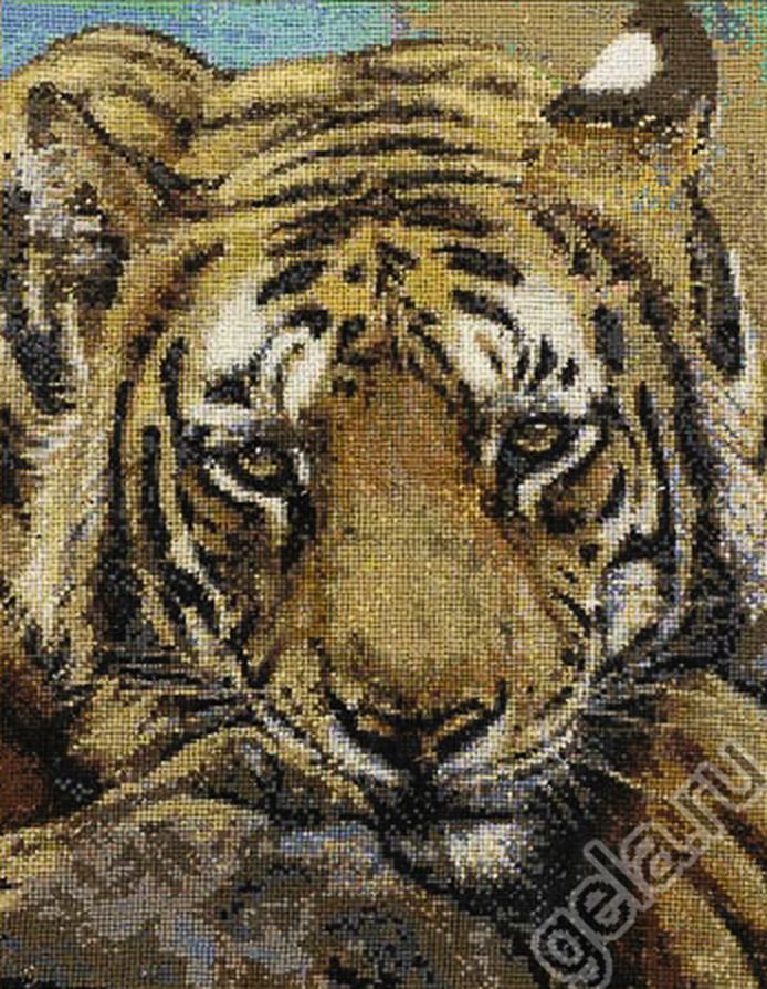 Набор для вышивания "Сибирский тигр" арт. ГЕЛ-5041-1-ГЕЛ0005548 1