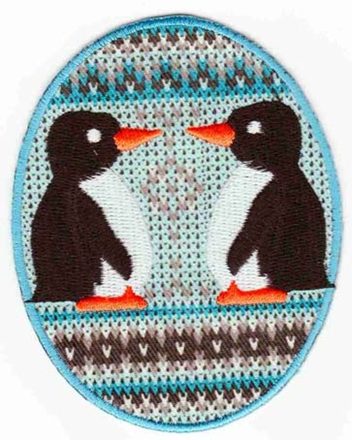 Термоаппликация HKM "Bgelfleck mit zwei Pinguinen" арт. ГЕЛ-4197-1-ГЕЛ0085810 1