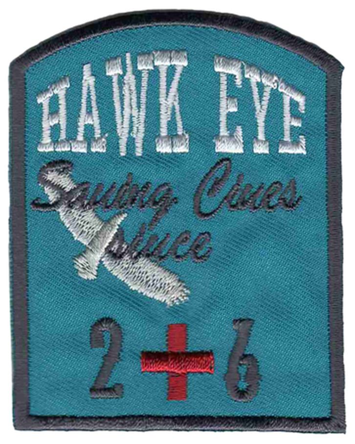 Термоаппликация HKM "Hawk Eye, Saving Lines Since 2+6" арт. ГЕЛ-12631-1-ГЕЛ0085965 1