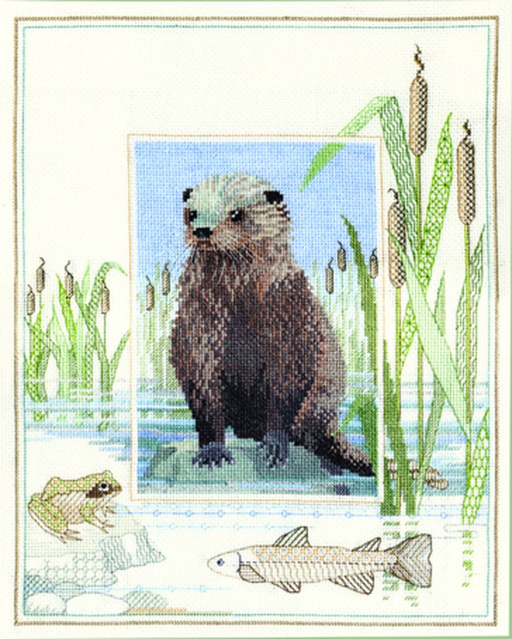Набор для вышивания "Otter" арт. ГЕЛ-4524-1-ГЕЛ0084537 1