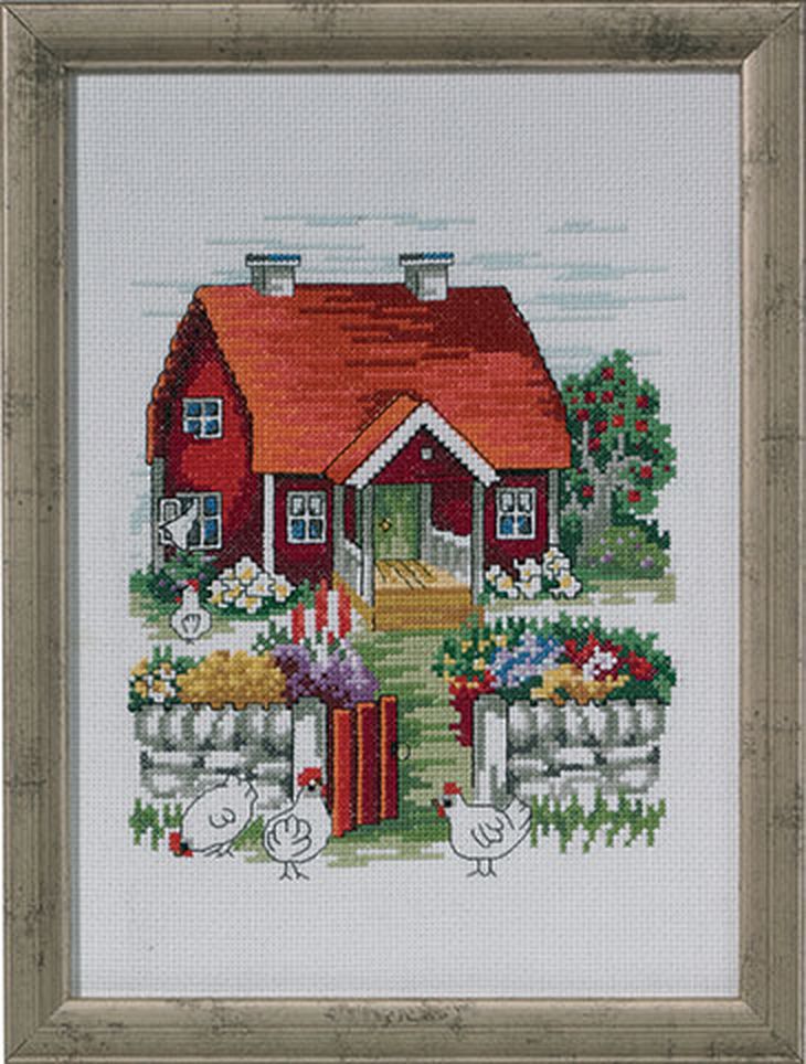 Набор для вышивания "Шведский домик" арт. ГЕЛ-10895-1-ГЕЛ0067424 1