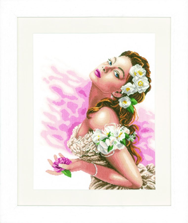 Набор для вышивания "Lady of the Camellias" арт. ГЕЛ-13361-1-ГЕЛ0074808 1