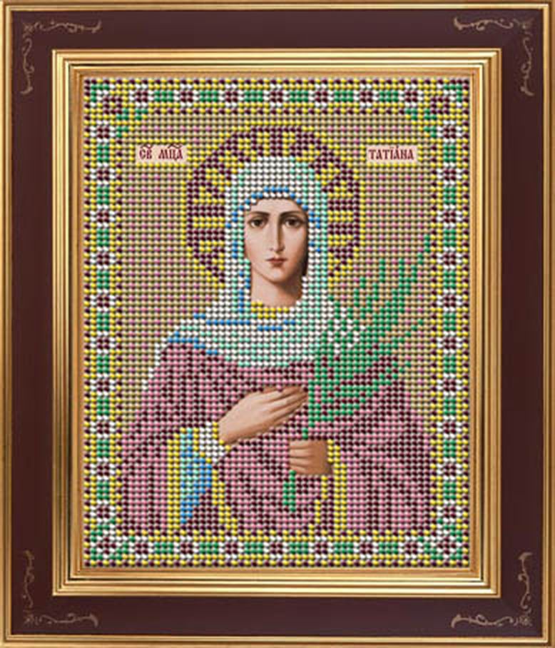 Набор для вышивания бисером Икона "Св. Татиана" арт. ГЕЛ-23367-1-ГЕЛ0076024 1