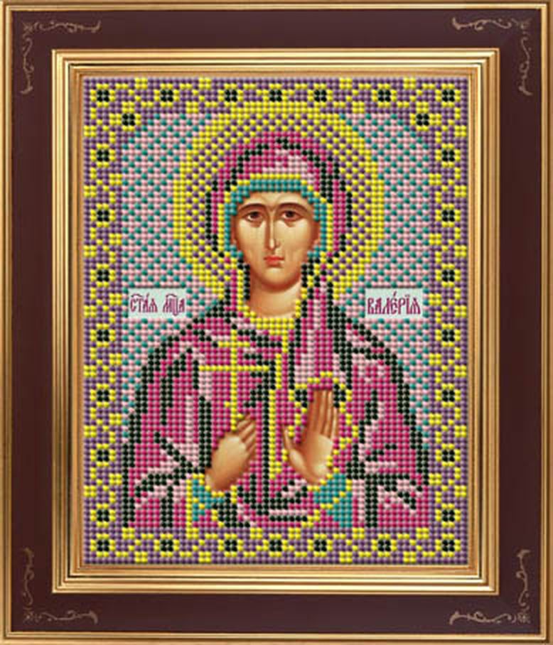 Набор для вышивания бисером Икона "Св. Валерия" арт. ГЕЛ-12207-1-ГЕЛ0083414 1