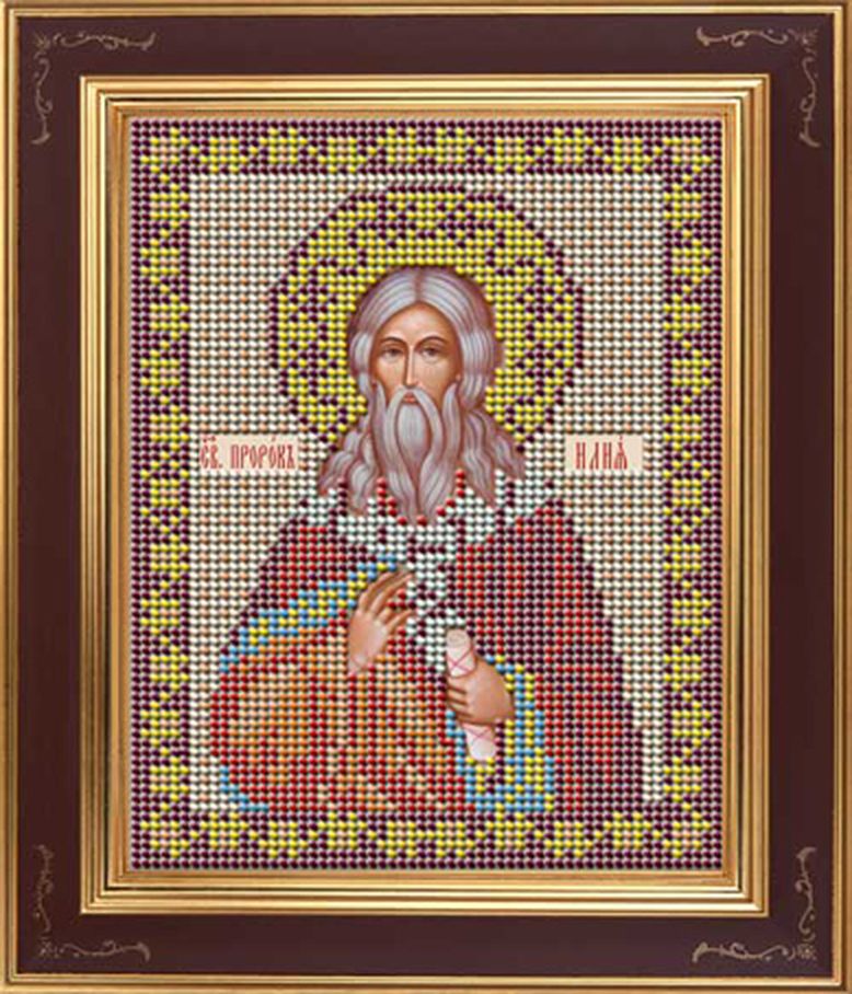 Набор для вышивания бисером Икона "Святой пророк Илия" арт. ГЕЛ-19836-1-ГЕЛ0092451 1