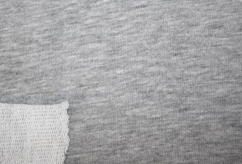 Футер 3-х ниточный петельный цвет серый меланж пенье в рулоне арт. СОТ-143-1-СОТ0000143