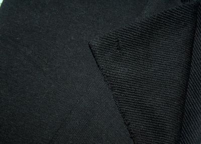 Футер 3-х ниточный петельный цвет черный 40-02 пенье в рулоне арт. СОТ-11-1-СОТ0000011