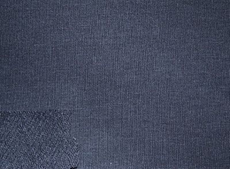 Футер 3-х ниточный петельный цвет темно-синий пенье в рулоне арт. СОТ-303-1-СОТ0000303 1