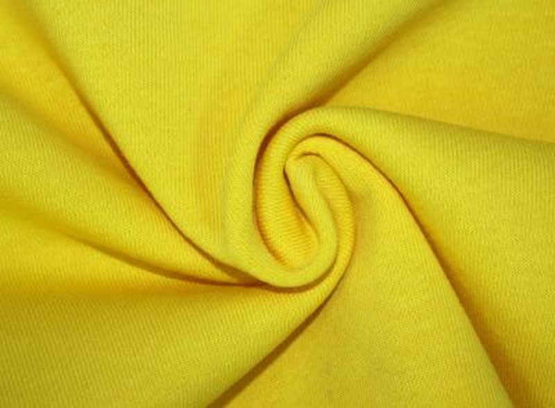 Футер 2-х ниточный петельный с лайкрой цвет желтый 05-03 арт. СОТ-701-1-СОТ0000701 1