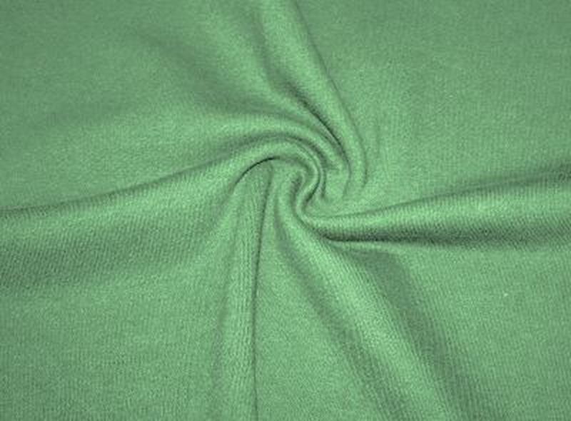 Футер 3-х ниточный петельный цвет зеленый гранит пенье в рулоне производство Россия арт. СОТ-942-1-СОТ0000942 1