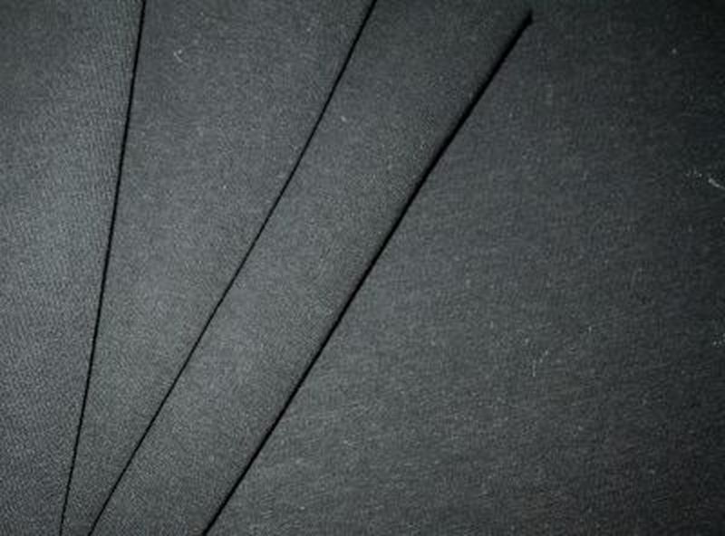 Футер 3-х ниточный с начесом черный цвет 40-02 пенье в рулоне арт. СОТ-416-1-СОТ0000416 1
