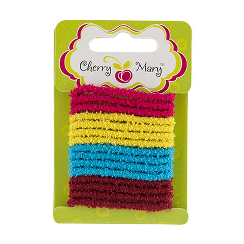 Набор резинок для волос "CHERRY MARY" R3004 5х15шт арт. ГММ-4033-1-ГММ0048471 1