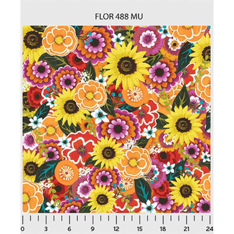 Ткани для пэчворка PEPPY FLORIANNA PANEL ФАСОВКА 60 x 110 см 146±5 г/кв.м 100% хлопок СК/Распродажа арт. ГММ-5352-2-ГММ028153640062 1