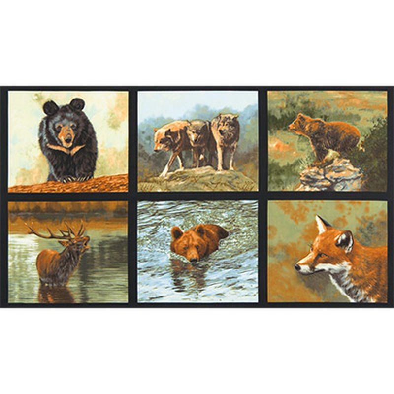 Ткани для пэчворка PEPPY NATURE STUDIES 3 PANEL ФАСОВКА 60 x 110 см 146 г/кв.м 100% хлопок арт. ГММ-7885-1-ГММ0025212