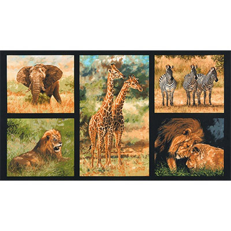 Ткани для пэчворка PEPPY NATURE STUDIES 3 PANEL ФАСОВКА 60 x 110 см 146 г/кв.м 100% хлопок арт. ГММ-7885-2-ГММ0075358 2