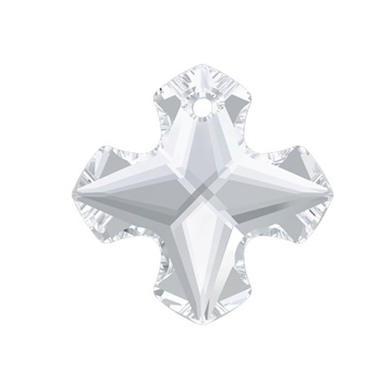 Фурнитура со стразами "Сваровски" 6867 Подвеска Crystal 28 х 28 мм кристалл 1 шт в пакете арт. ГММ-5287-1-ГММ0074675 1