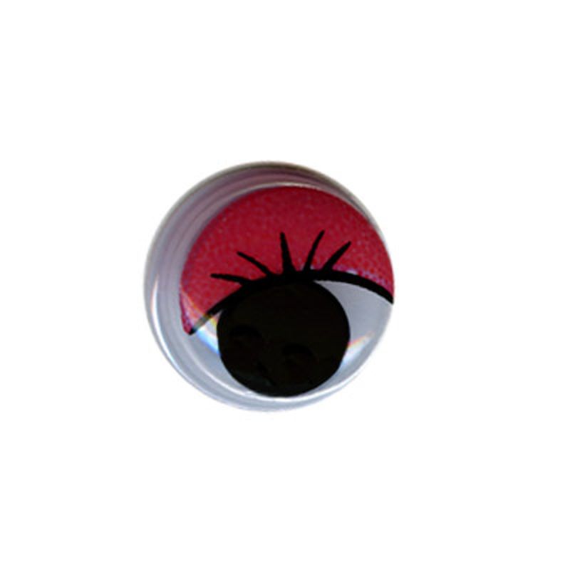 Заказать Глаза круглые с бегающими зрачками д.8 мм "HobbyBe" MER-8 арт. ГММ-6881-1-ГММ0065342 в Новосибирске