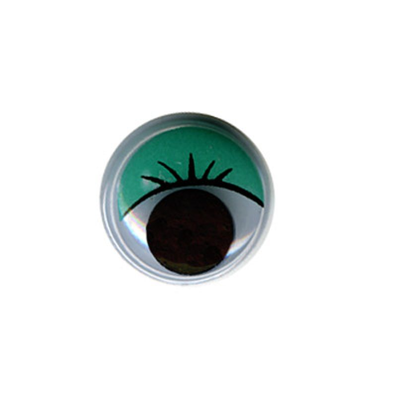 Глаза круглые с бегающими зрачками д.12 мм "HobbyBe" MER-12 арт. ГММ-6885-3-ГММ0037705