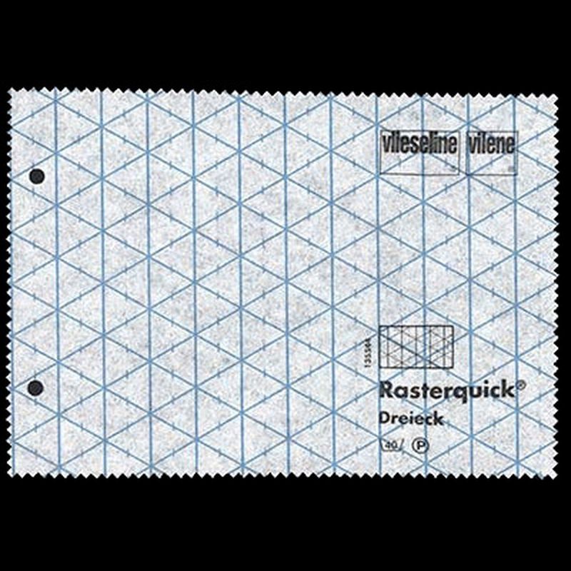 Флизелин неклеевой для пэчворка Rasterquick Dreieck треугольник ФАСОВКА 50г/кв.м 90x100см арт. ГММ-13932-1-ГММ0051199 1