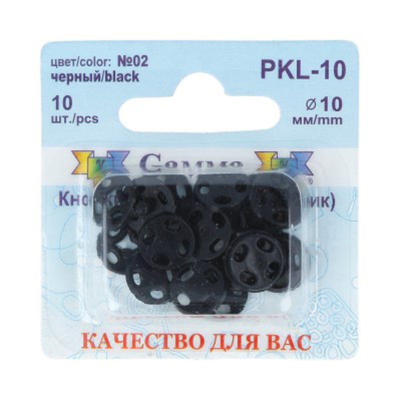 Кнопки PKL-10 д.1см арт. ГММ-2722-3-ГММ019861491322