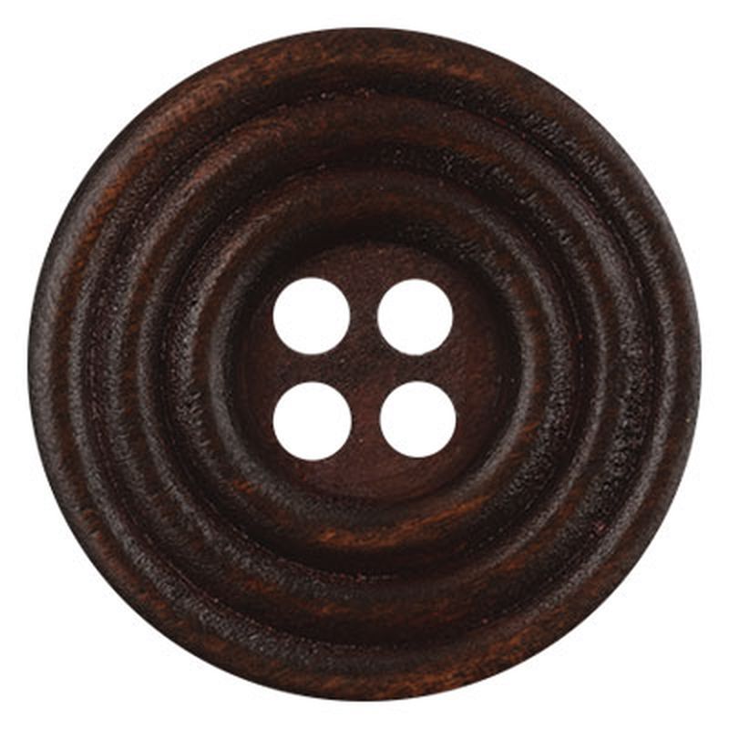 Пуговица деревянная "BLITZ" DRN 0065 40 " ( 25 мм) 24 шт арт. ГММ-99281-2-ГММ069323721714 1