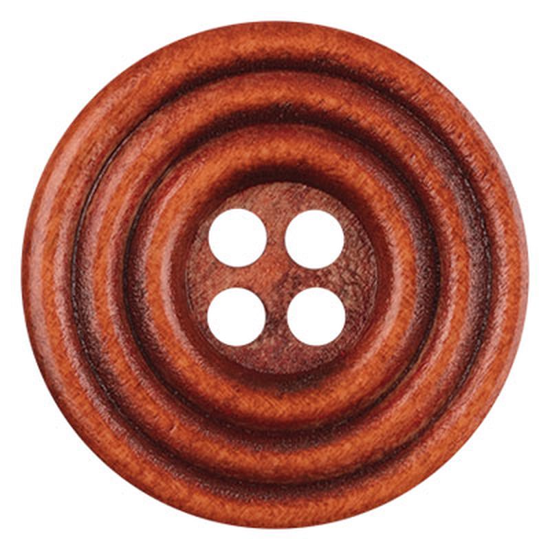 Пуговица деревянная "BLITZ" DRN 0065 40 " ( 25 мм) 24 шт арт. ГММ-99281-3-ГММ069323721834 1